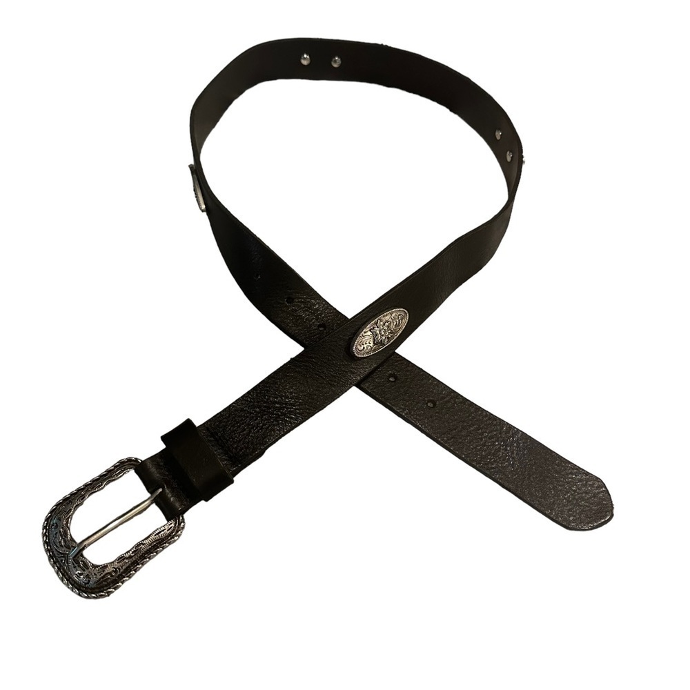 Zara | Black Leather Belt Size Medium